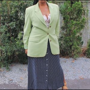 Vintage 1990's Green Blazer